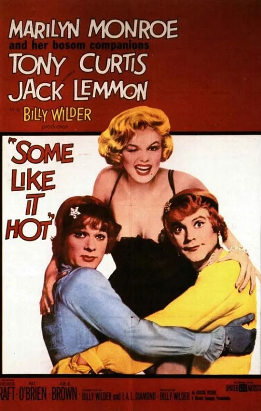 1959年美国经典喜剧片《热情如火》蓝光国英双语中英双字