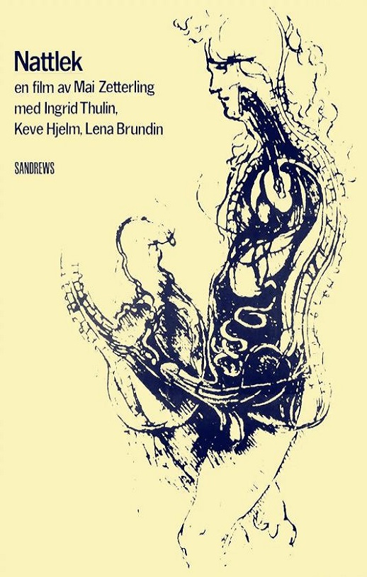 1966年瑞典经典剧情片《夜之游戏》蓝光中英双字